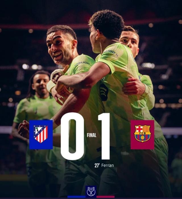 开云体育下载入口-【国王杯】费兰·托雷斯制胜，巴萨1-0马竞决赛战皇马